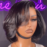 Natural Black (Layered Bob)