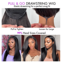Straight (Drawstring Cap)
