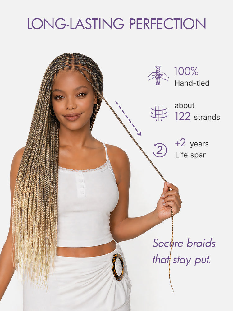 ☁🏡🐈Ready-to-Wear Preprocessed Swiss Lace Dread Wig💕