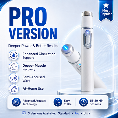 🍆2026 New Design Advanced Acoustic Shockwave Therapy