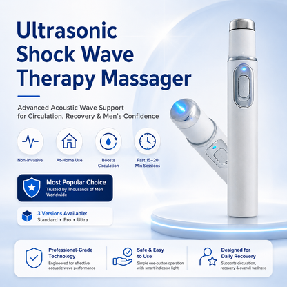 🍆2026 New Design Advanced Acoustic Shockwave Therapy