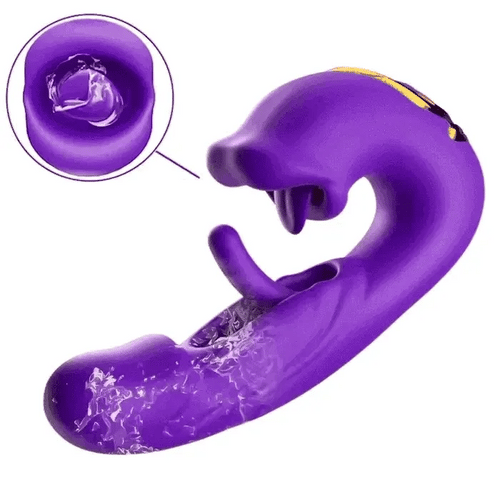 💦Unleash 2026’s Ultimate Pleasure ✨ G-Spot Vibrator Female Sex Toy ，7 slapping vibration modes and 5 licking modes