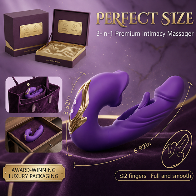 🎀Unleash 2026’s Ultimate Pleasure ✨ G-Spot Vibrator Female Sex Toy ，7 slapping vibration modes and 5 licking modes